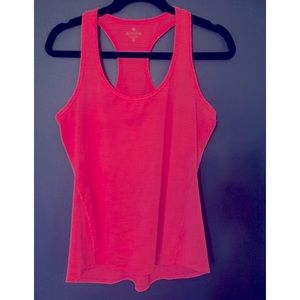 🏋️‍♀️ ATHLETICA Loose fit fluorescent pink work out top size MEDIUM